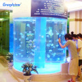 100% новый аквариум PMMA Aquarium Price Большой цилиндровый аквариум